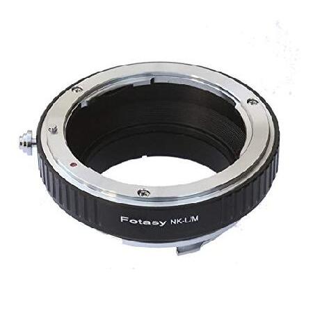 Fotasy Nikon レンズ-Leica Mマウントカメラアダプター、Leica M9、M8、M...