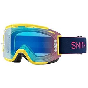 Smith ゴーグル Optics Squad - 成人用MTBオフロードサイクリング - Citron/Indigo/ChromaPopコントラストローズ/ワンサイズ｜hiro-s-shop