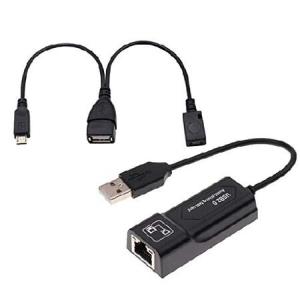 Almencla ブラック LAN イーサネットアダプター FIRE TVまたはスティック GEN 2 3 ストリームボックス ハードワイヤー 高速 - バッファリングを停止