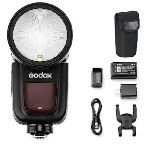 Godox V1-N Camera Flash Speedlite for Nikon Z9 Z7 Z6 Z5 D850 D810 D750 D610 D7500 D7100 D5300 D3300 D90 D5 D4