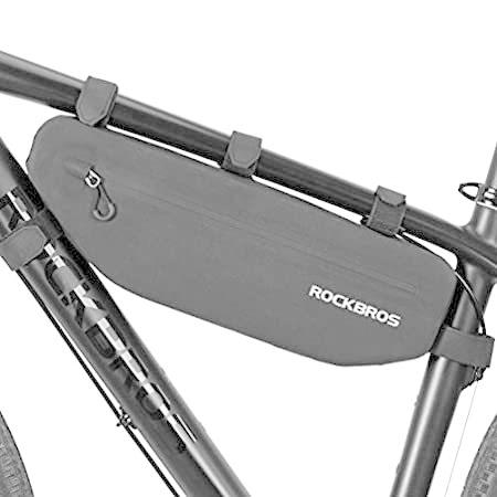 ROCKBROS(ロックブロス)フレームバッグ 自転車 バッグ 防水 ロードバイク 大容量 トライア...