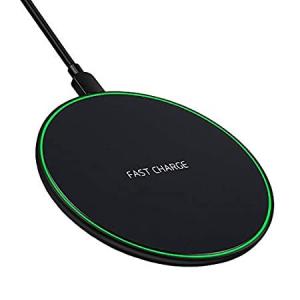 15W Wireless Charger Compatible for Samsung Galaxy S21 S20 S10 S9 S8 Plus S
