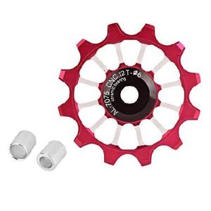 VGEBY1 バイク変速プーリー ホイールリアガイド セラミックベアリング アルミニウム合金プーリーガイドホイール 取り付け穴アダプター付き