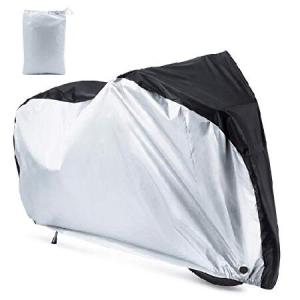 Roctee 防水 XL 自転車カバー 屋外バイク収納カバー 雨 太陽 紫外線 防塵 防風 マウンテンバイクカバー ロード電動バイクカバー ハイブリッドバイクカバー ロッ