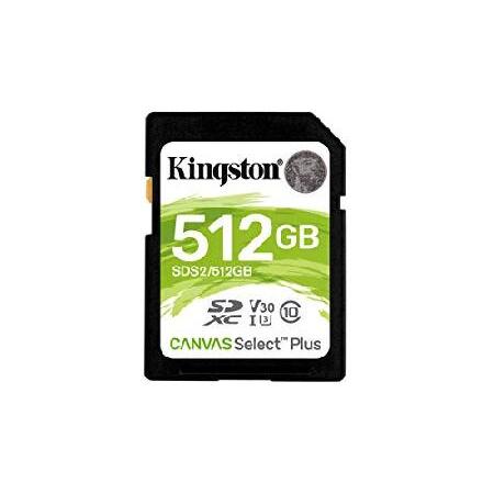 キングストン SDXCカード512GB 最大100MB/s Class10 UHS-I U3 V30...