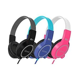 MEE Audio KidJamz 3 子供に安全なヘッドフォン 音量制限テクノロジー 3個パック HP-3PK-KJ35-MIX