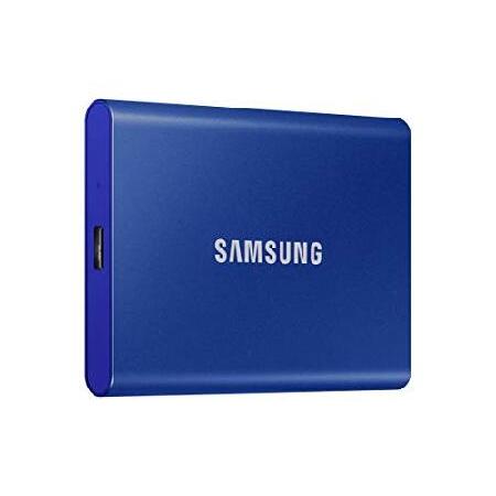 SAMSUNG T7 ポータブル SSD 500GB - 最大1050MB/s - USB 3.2 ...