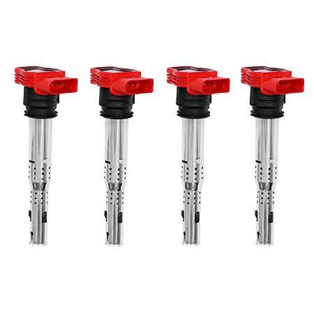 【並行輸入品】イグニッションコイルパック4個セット Audi A4 A6 Q7 R8 S4 S5 T...