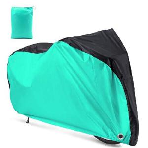 Roctee 自転車カバー 防水 防風 雨 防雪 アウトドア マウンテンバイク ロードトラベル バイク サイクルカバー 収納バッグ付き 長さ78.7インチ x 幅27.6インチ x