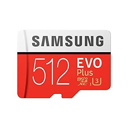 SAMSUNG EVO Plus 512GB microSD + アダプター(MB-MC512HA/...