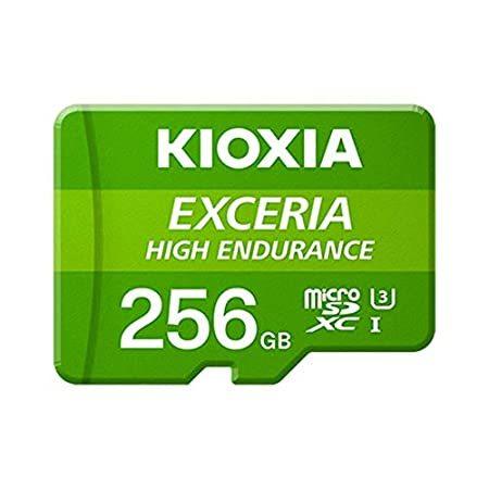 Kioxia 256GB microSD Exceria 高耐久性 フラッシュメモリーカード U3 ...
