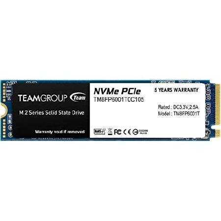 Team Team M.2 2280 NVMe PCIe Gen3x4 SSD MP33シリーズ 1...