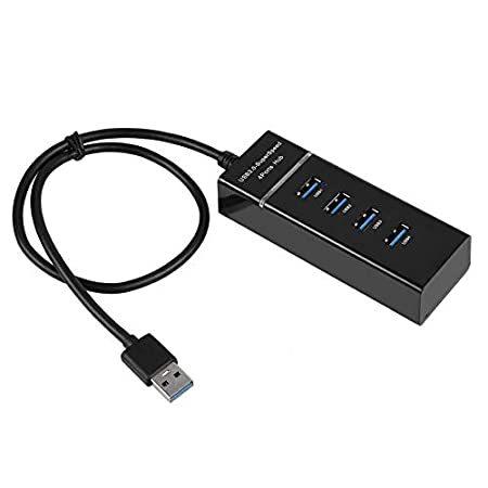 Cuifati 4ポート USB3.0 HUB USB拡張、ミニポータブルハブ充電ドックステーション...