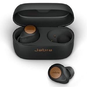 Jabra Elite 85t True Wireless Bluetooth Earbuds, Copper Black - Advanced Noise-Cancelling Earbuds with Charging Case for Calls ＆ Music - Wireless Ear