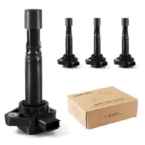 NPAUTO イグニッションコイル 2001 2002 2003 2004 2005 ホンダ シビック アキュラ EL 1.7L L4 4個パック