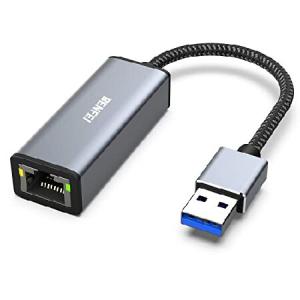 BENFEIイーサネットアダプタ MacBook Surface Pro Windows7 / 8/10を搭載したノートブックPC XP Vista Macと互換性のあるUSB 3.0〜10 / 100/1000ギガビッ