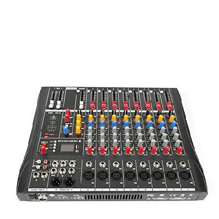 DENESTUS Professional Audio Mixer 8 Channel Profes...