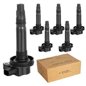 NPAUTO イグニッションコイル フォード エッジ エクスプローラー F150 フレックス MKS MKT MKZ 6 CX-9 V6 3.5L 3.7L UF553 DG520 6個パック