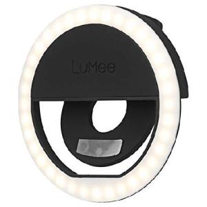 LuMee スタジオクリップライト - LEDリングライト ノートパソコン モニター スマートフォン タブレット用 - ポータブルで充電式 - ブラック｜hiro-s-shop