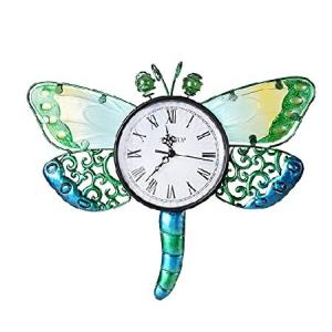 MUMTOP 屋外時計 - 屋外時計 防水壁時計 リビングルーム装飾 室内装飾 絶妙な装飾 (トンボ)｜hiro-s-shop