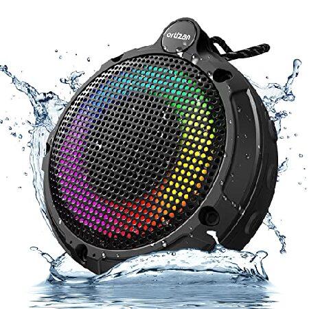 Ortizan Bluetooth Shower スピーカー, IPX7 防水 ワイヤレススピーカー