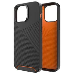 ZAGG Gear4 デナリケース - D3O強化バックプレートとフレームによる究極の衝撃保護 - Apple iPhone 13 Pro Max用 - ブラック 702008214