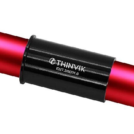 Thinvik 60mm 自転車シートポストシム 22.2mm 25.4mm 27.2mm 27.2...