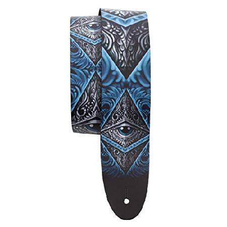 【並行輸入品】ギターストラップ ダイレクト トゥ レザー - 公式ライセンス デイヴィッド ボルト-...