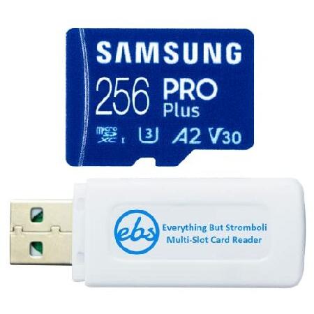 Samsung 256GB Pro Plus UHS-I A2 SDXC メモリーカード Samsu...