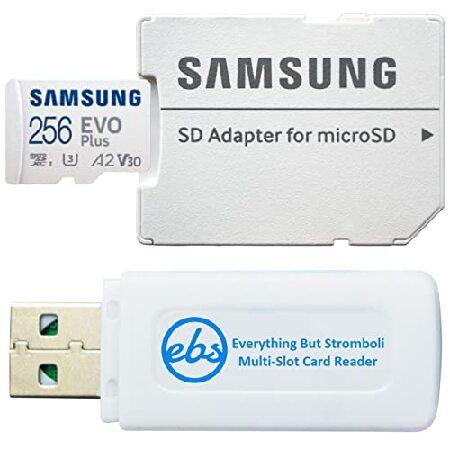 Samsung 256GB Evo Plus MicroSDカードクラス10 SDXCメモリーカード...