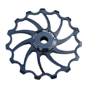 T Tooyful MTBバイクリアディレイラープーリー15Tーホイール軽量ローラーグ, ブラック