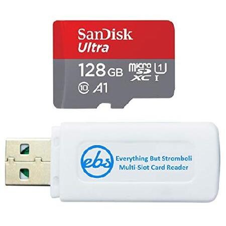SanDisk (サンディスク) 128GB Ultra MicroSD UHS-I メモリーカード...