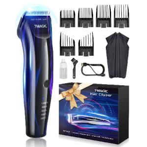 7MAGIC Hair Clippers コードレスバリカン 男性用