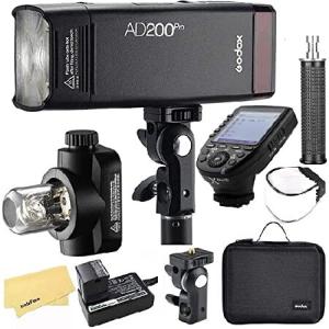 Godox AD200Pro with XPro-S フラッシュ トリガー、ソニー カメラ用フラッシュ、TTL 2.4G HSS 1/8000s、2900mAh バッテリー、500 フルパワー フラッシュ、0.01-1｜hiro-s-shop