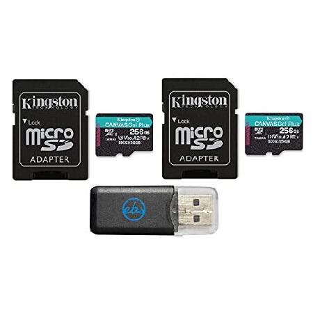 Kingston Canvas Go Plus U3 V30 A2 256GB MicroSDXC ...