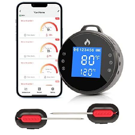 Sanwo WiFi Meat Thermometer with 2 Probes, Digital...