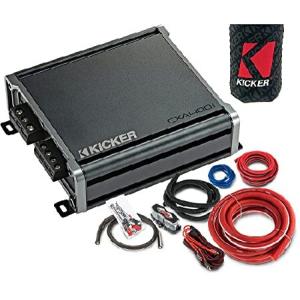 KICKER アンプとアンプキット 2点パック CXシリーズ 400W RMS クラスD モノブロックアンプ 8AWG配線キット｜hiro-s-shop