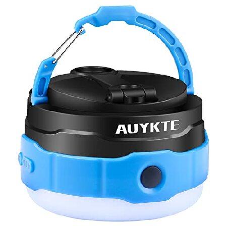 AUYKTE Rechargeable LED Camping Light, Hand Crank ...