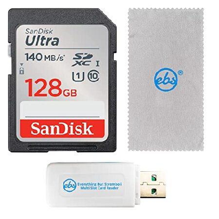 SanDisk 128GB Ultra SDXC メモリーカード Works with Nikon ...