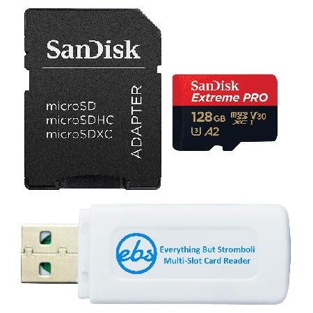 Sandisk 128GB Micro SD Extreme Pro (x2) メモリーカード Wo...