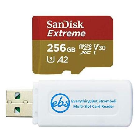 SanDisk 256GB Micro SDXC メモリーカード Extreme Works wit...