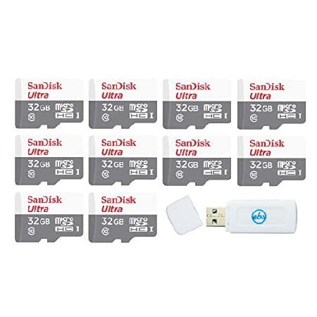 Sandisk 32GB 32G Micro SDHC Ultra (10 Pack) MicroS...