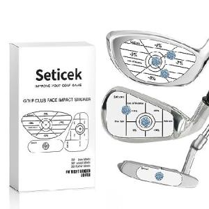 Seticek Professional Golf Impact Tape 150 Pc ｜Self-Teaching Sweet Spot and Consistency Analysis ｜ Improve Golf Swing Accuracy and Distance｜hiro-s-shop