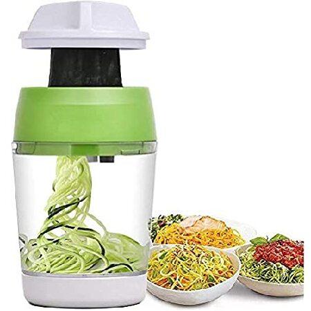 Handheld Spiralizer, Manual Vegetable Spiralizer V...