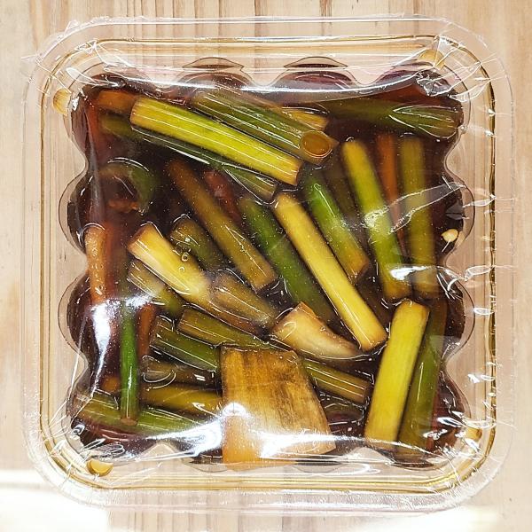 自家製 にんにくの芽しょう油漬け 180g