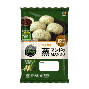 冷凍 bibigo 蒸マンドゥ (肉＆野菜) 200g (4個入) / 韓国料理 韓国食品｜韓国広場 - 韓国食品のお店