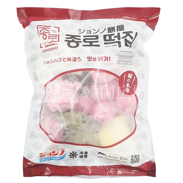 冷凍 ジョンノ ソンピョン＆あん餅 / 韓国生餅 伝統餅
