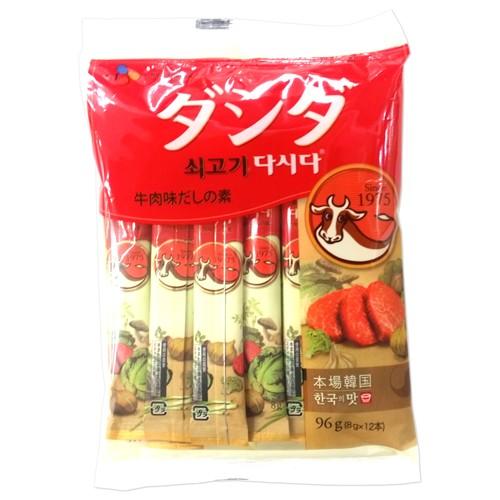CJ 牛肉ダシダ 96g (8g×12本) / 韓国食品 韓国調味料 韓国料理
