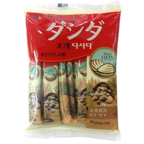 CJ あさりダシダ 96g (8g×12本) / 韓国食品 韓国調味料 韓国料理