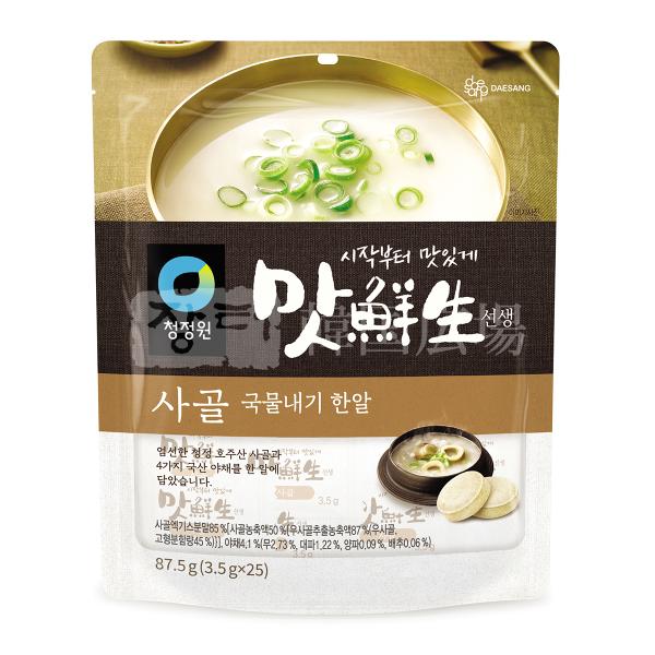 清浄園 マッ鮮生だし１粒 (牛骨) 87.5g (3.5gX25) / 韓国食品 韓国調味料 韓国料...